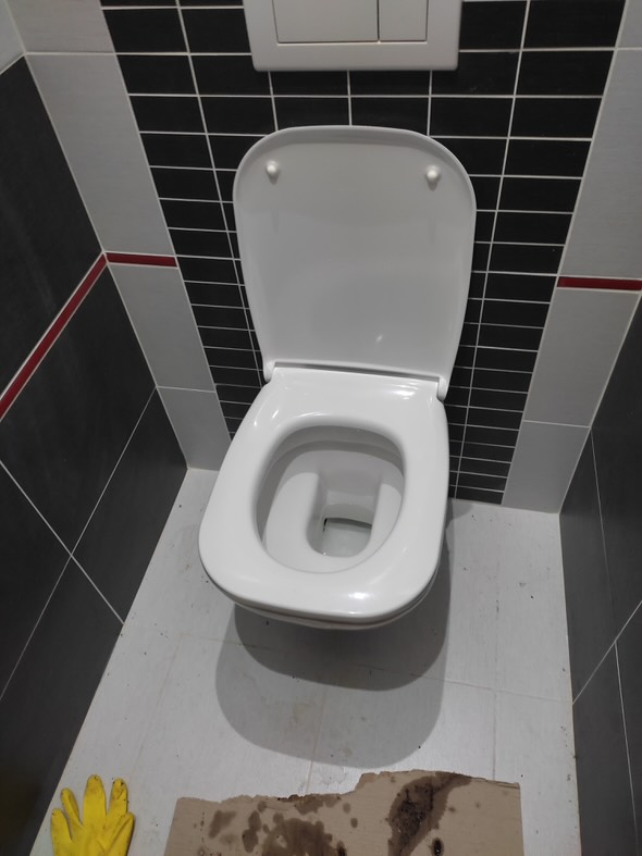Výměna WC - po